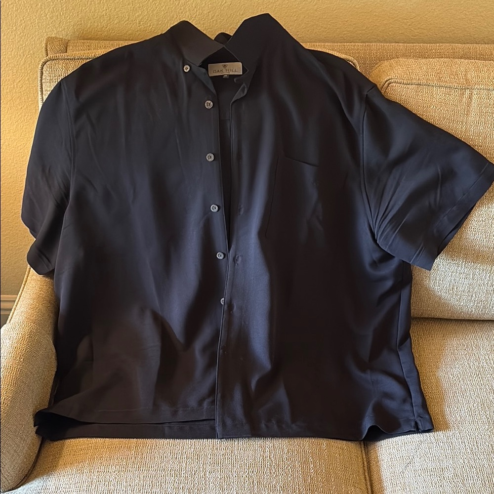 Black Casual Button Down Shirt for Everyday Style